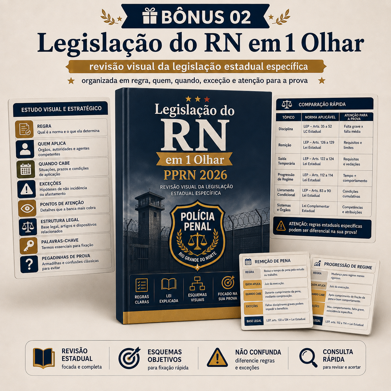 Resumos visuais estratégicos para a PPRN